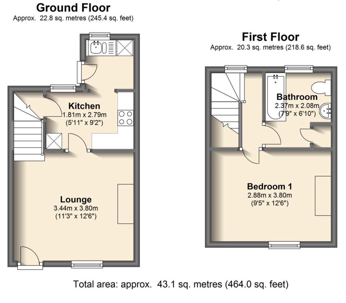 Townhead Road, Sheffield Floorplan